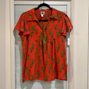 Coral Cactus Boutique Shirt
